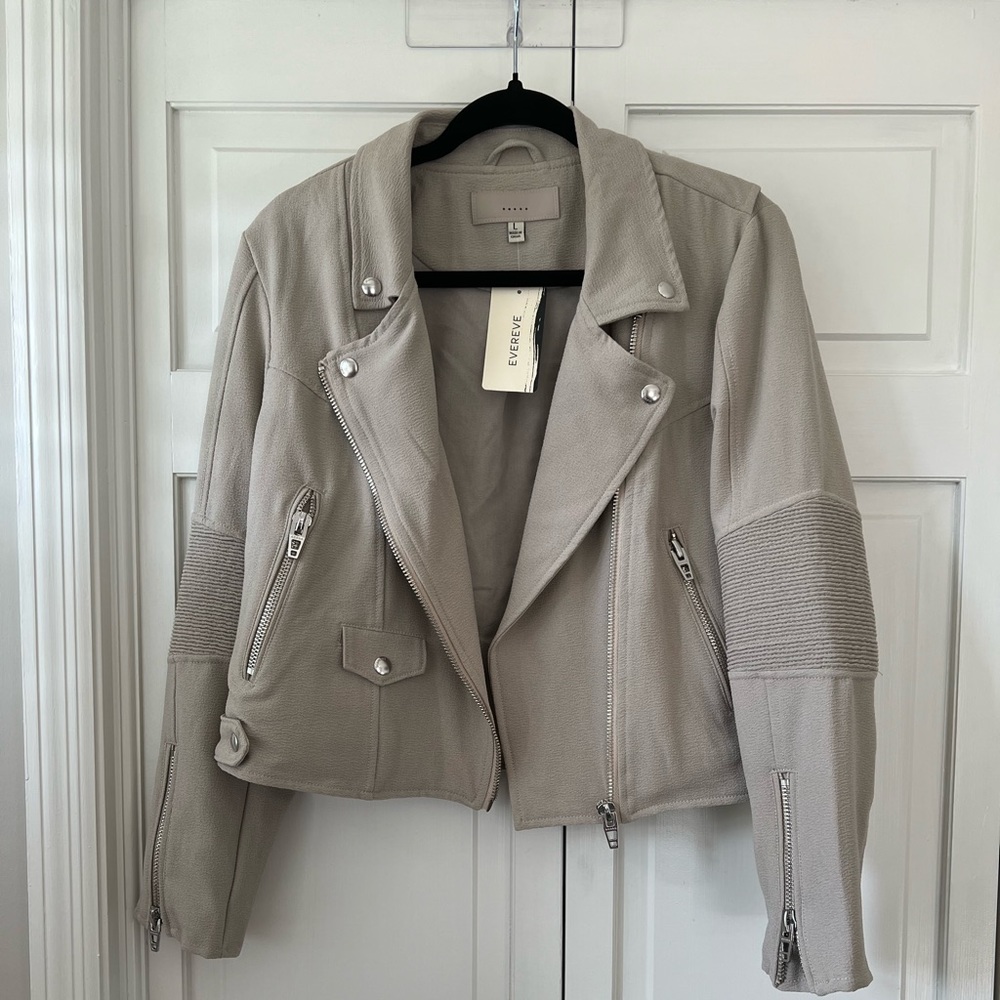 Evereve BlankNYC Songbird Crepe Moro Jacket